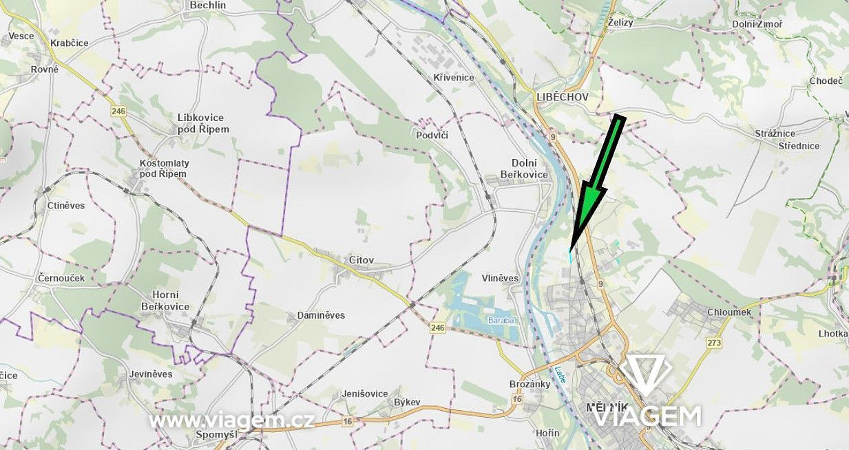 Pole 7 254 m², Podíl 75 % o výměře 5 441 m² – pohled 2