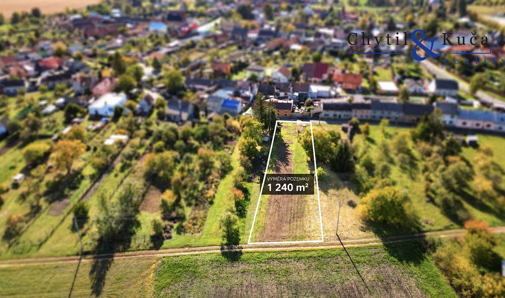 Prodej stavebního pozemku 1 240 m², Polkovice – náhled fotky 3
