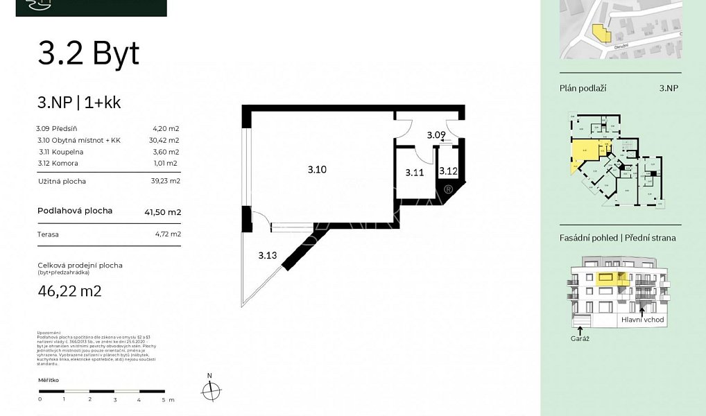 Prodej bytu 1+kk 41 m², Praha – náhled fotky 2