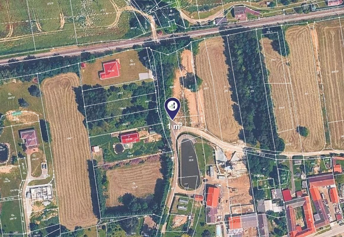 Prodej pole 1 014 m² – fotografie 2