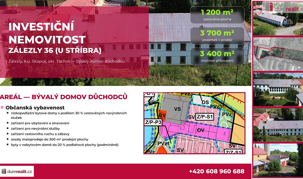 Prodej komerčního objektu (jiného typu) 1 218 m², Skapce – náhled fotky 3