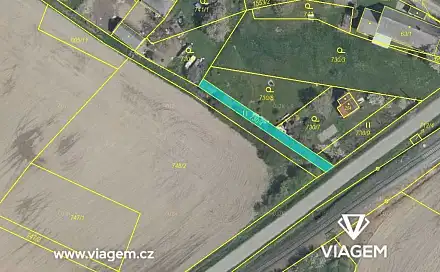 Prodej zahrady 317 m², Příkosice, okres Rokycany