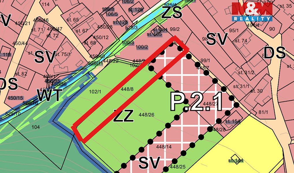 Prodej stavebního pozemku 2 315 m², Brloh – náhled fotky 2