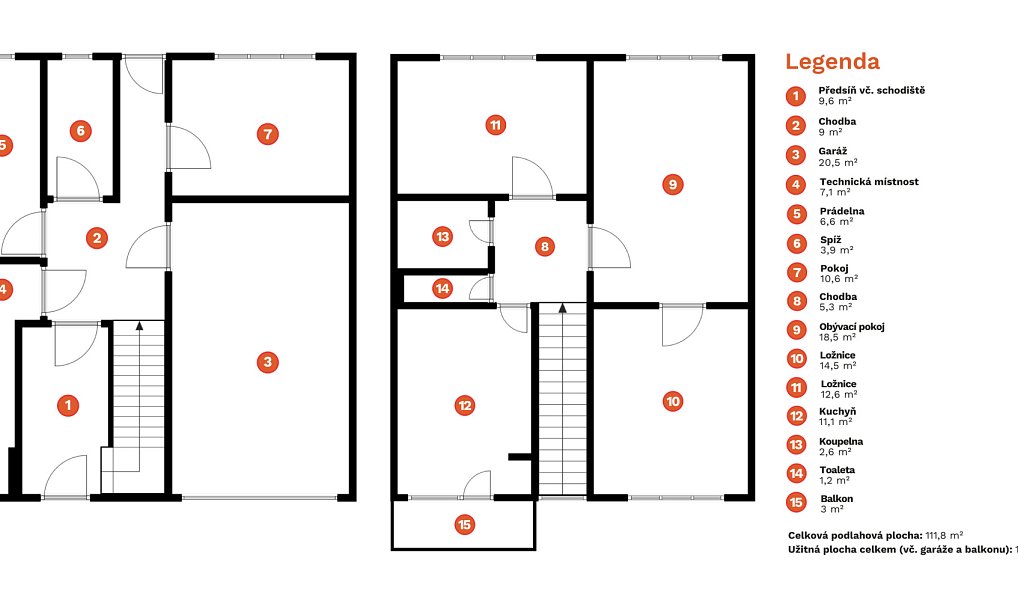 Prodej domu 135 m² s pozemkem 306 m², Předklášteří – náhled fotky 20