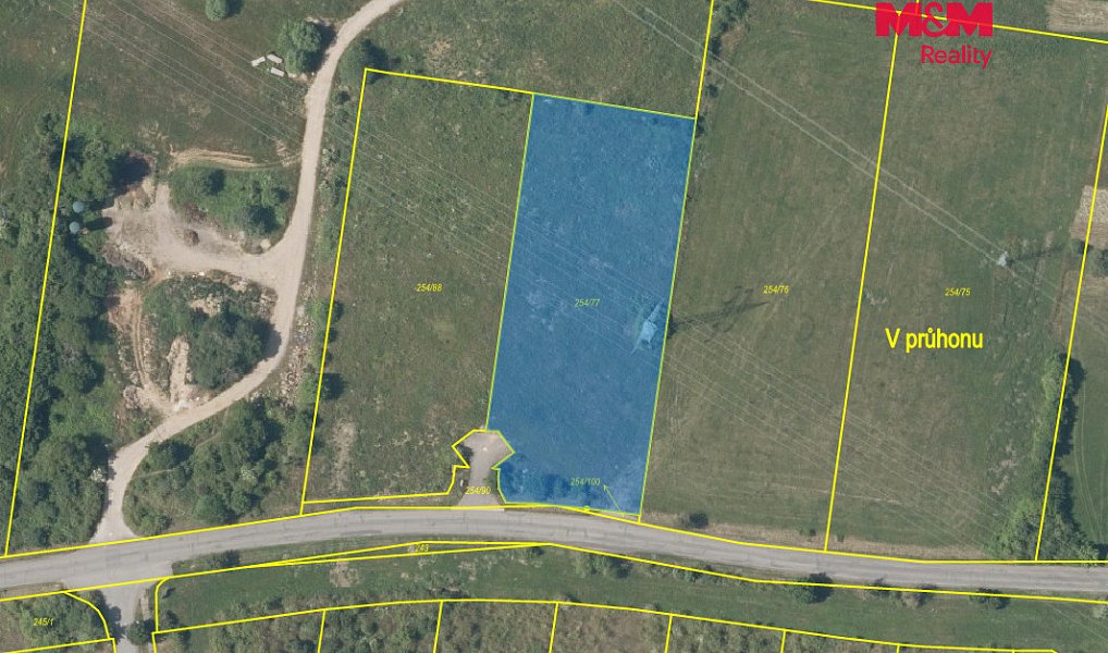 Prodej stavebního pozemku 3 340 m², Vysoký Újezd – náhled fotky 3