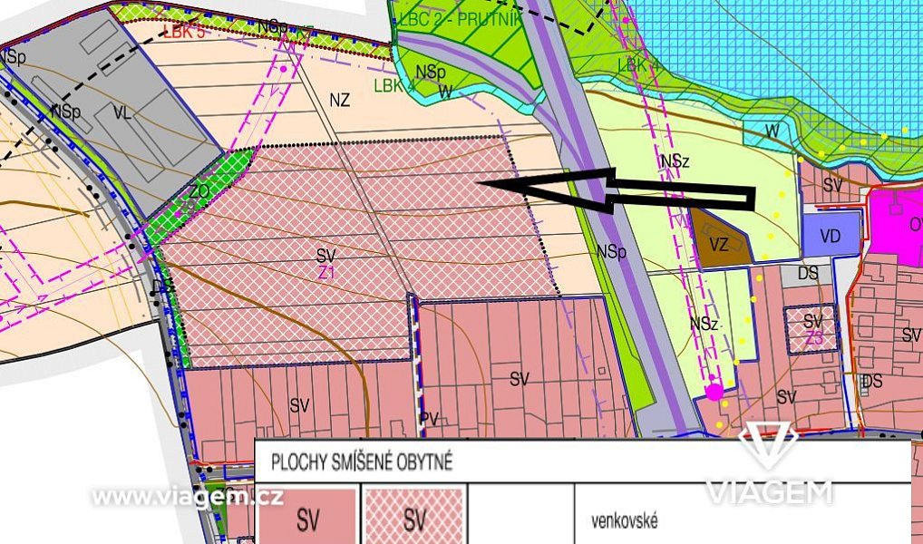 Prodej stavebního pozemku 4 978 m², Víceměřice – náhled fotky 3