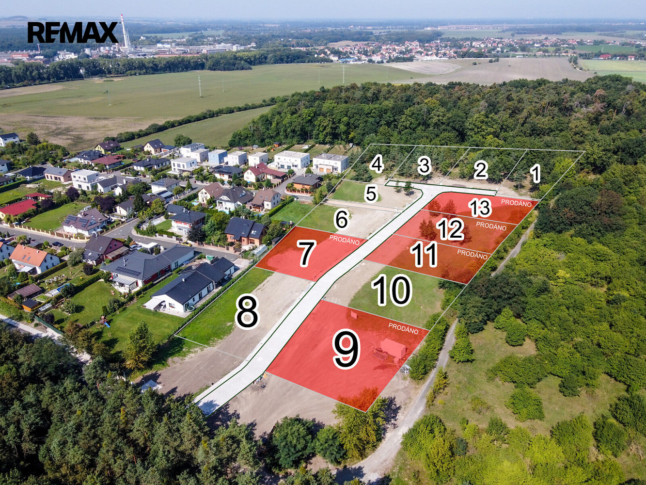 Prodej stavebního pozemku 1 470 m² – fotografie 3
