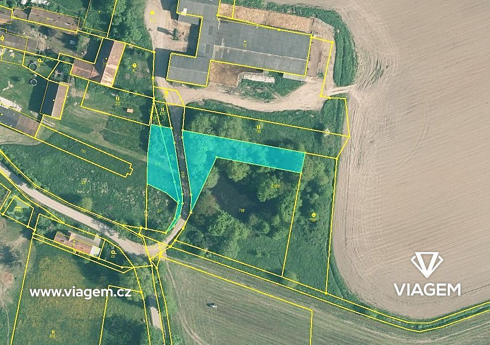Prodej pole 587 m² – fotografie 3
