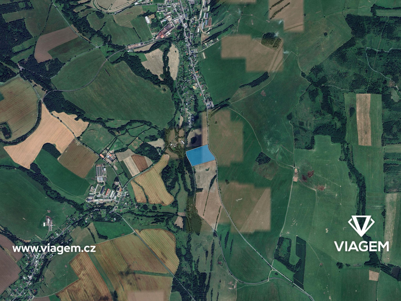 Prodej pole 1 387 m² – fotografie 3