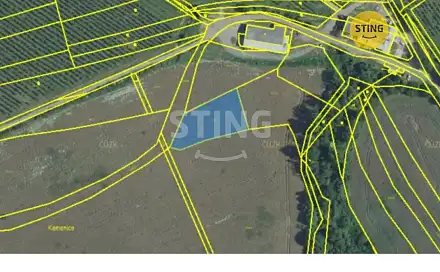 Prodej pole 1 770 m², Buchlovice, okres Uherské Hradiště
