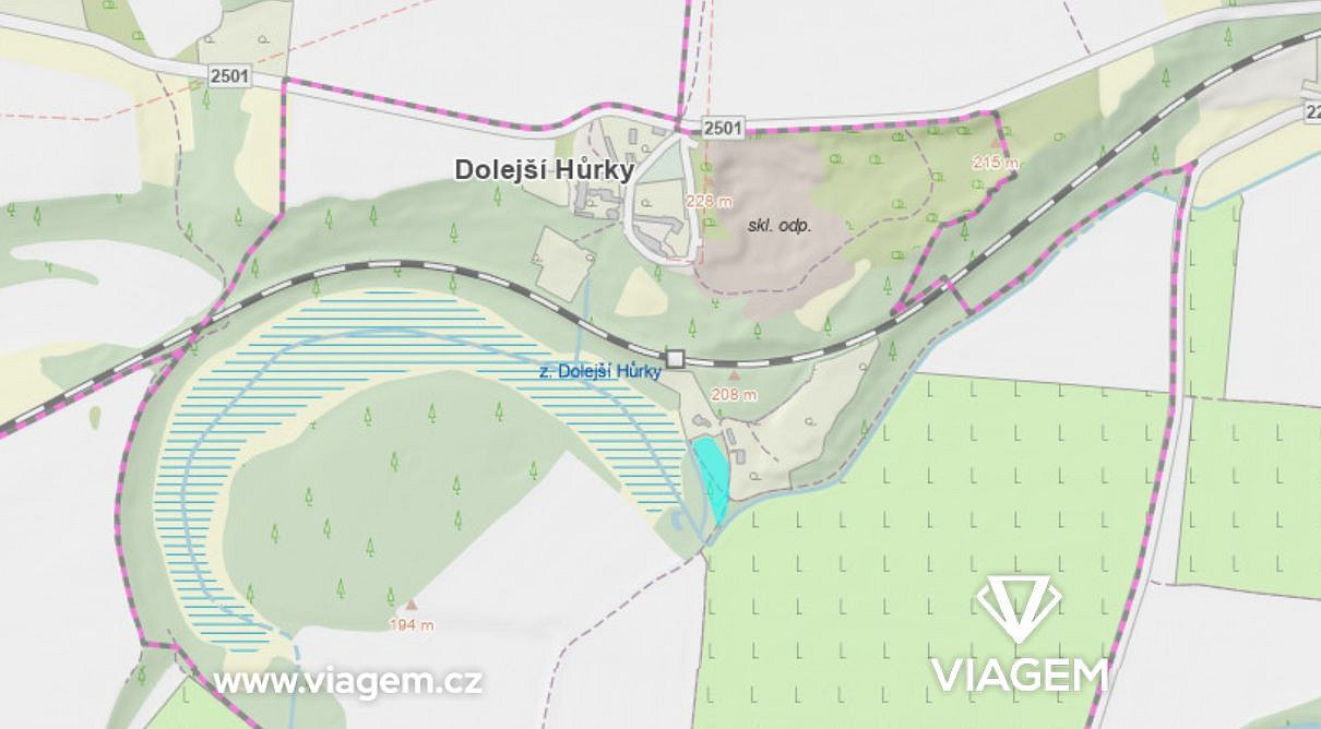 Prodej stavebního pozemku 2 401 m² – fotografie 2