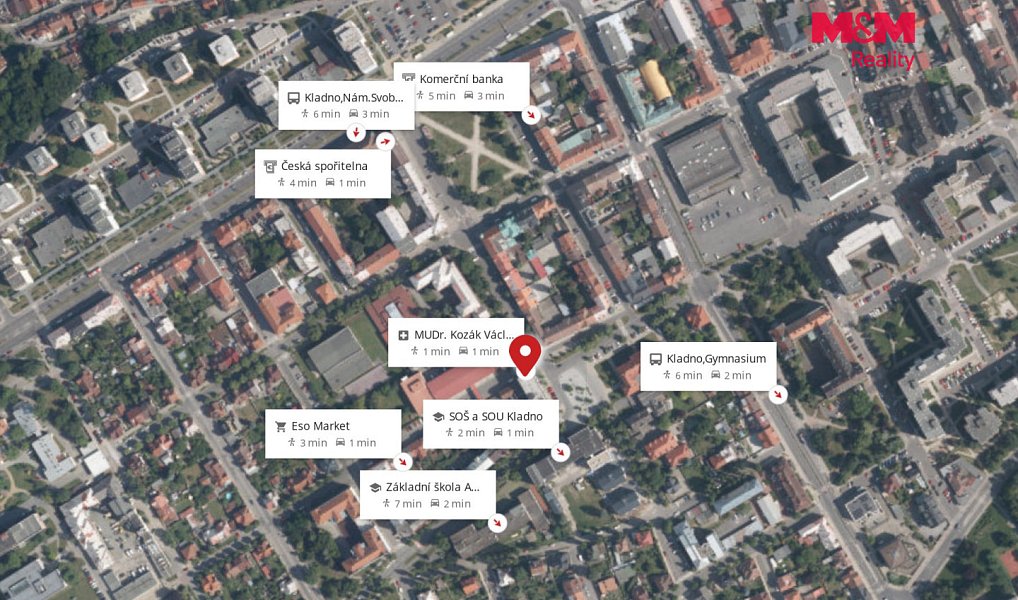Pronájem bytu 1+1 32 m², Kladno – náhled fotky 9
