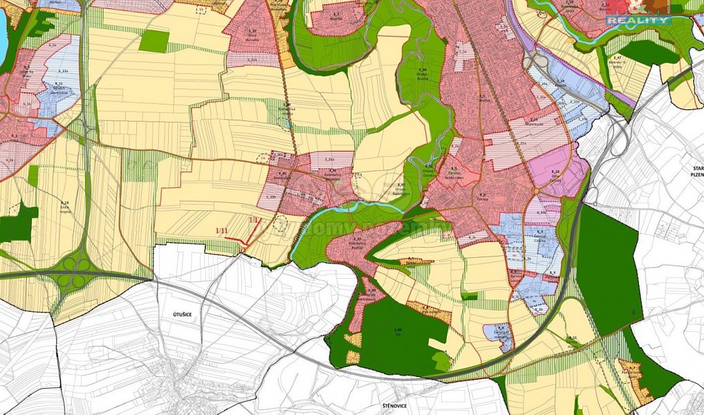 Prodej pole 5 905 m², Plzeň – náhled fotky 2