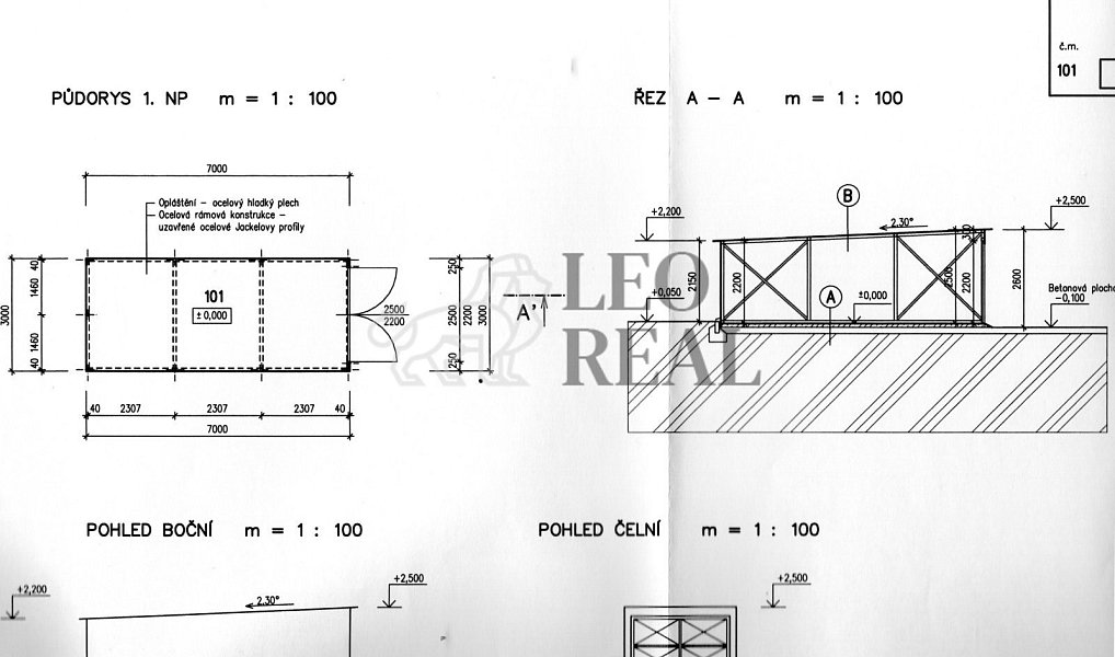 Pronájem garáže 21m2 v Chropyni, Chropyně – náhled fotky 6