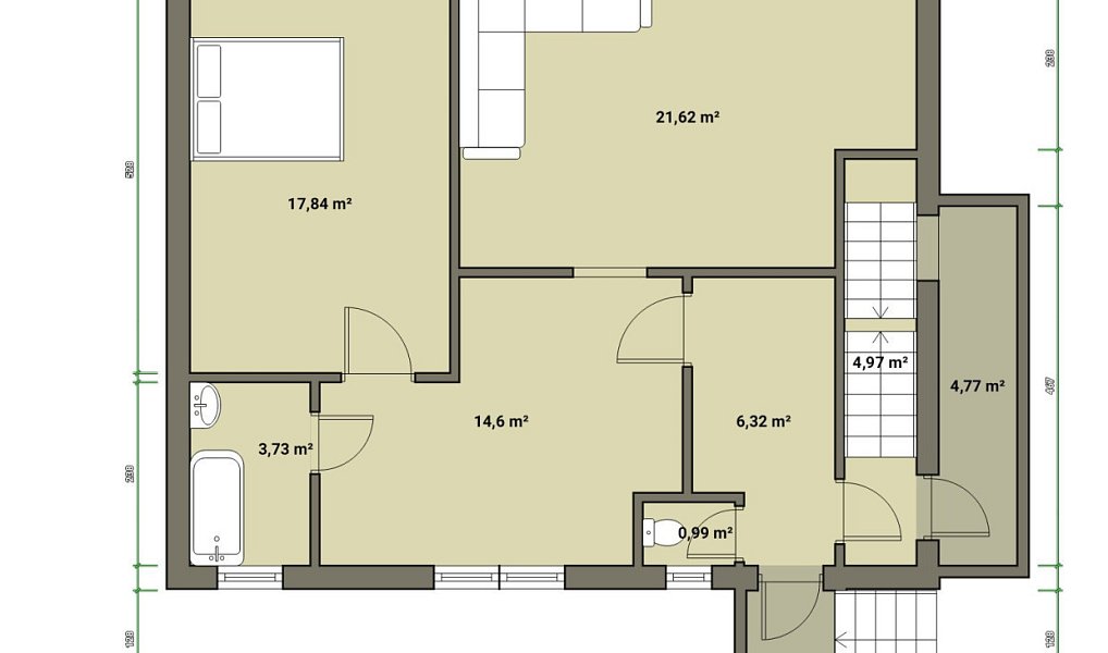 Prodej domu 130 m² s pozemkem 662 m², Dasnice – náhled fotky 4