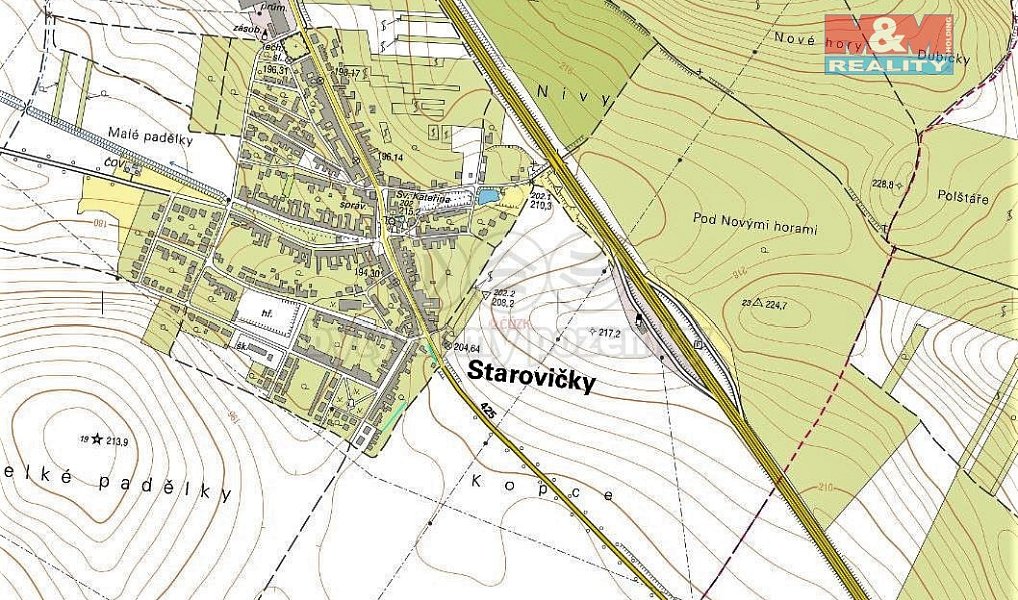 Prodej zahrady 320 m², Starovičky – náhled fotky 2