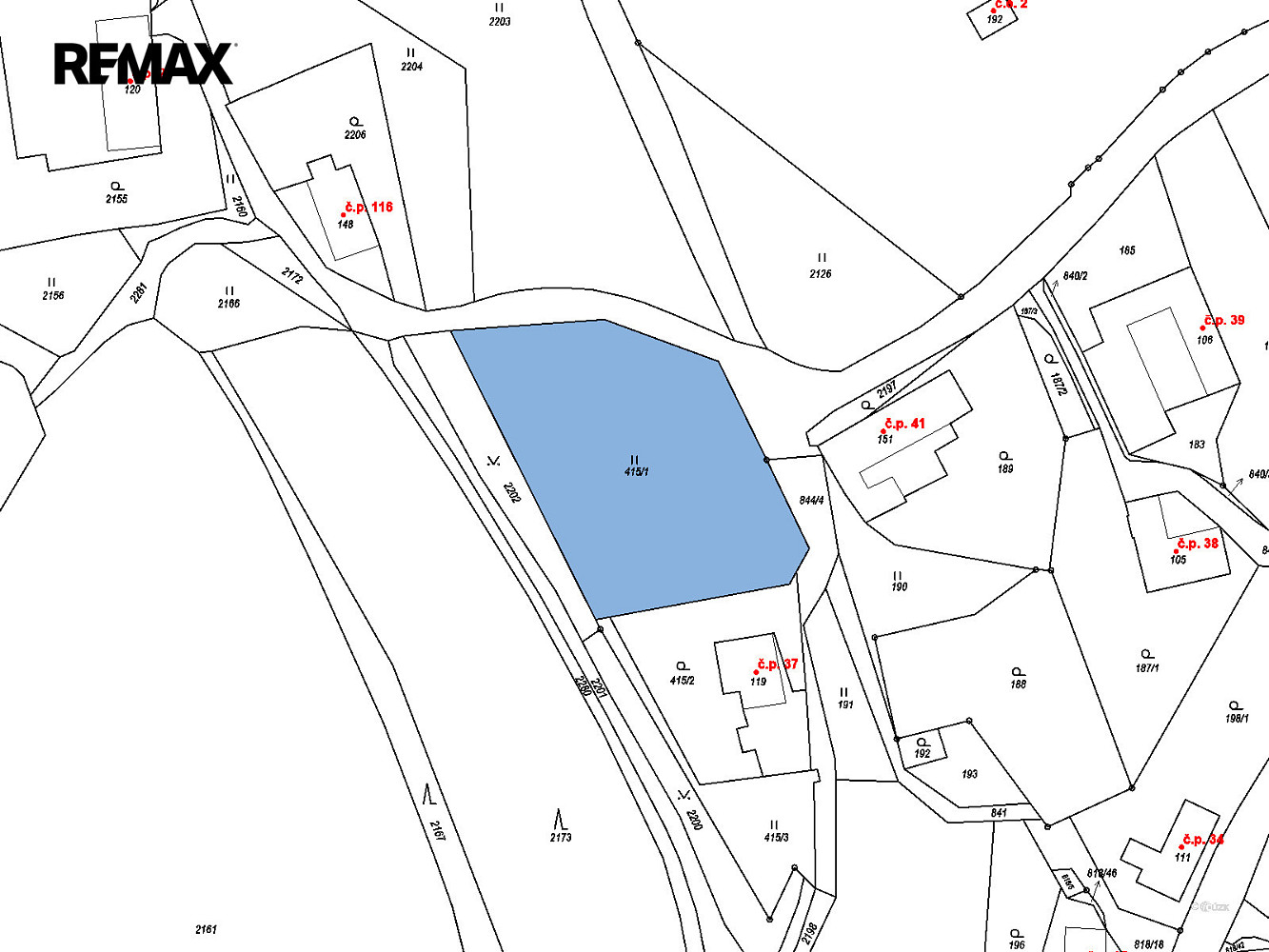 Prodej stavebního pozemku 2 590 m² – fotografie 5