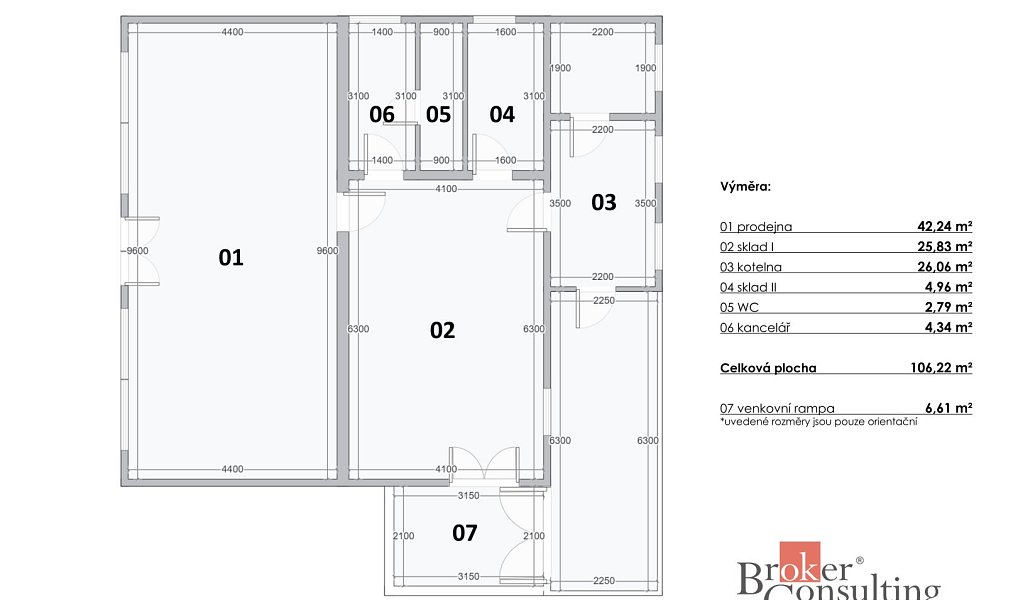 Prodej obchodních prostor 149 m², Arnolec – náhled fotky 2