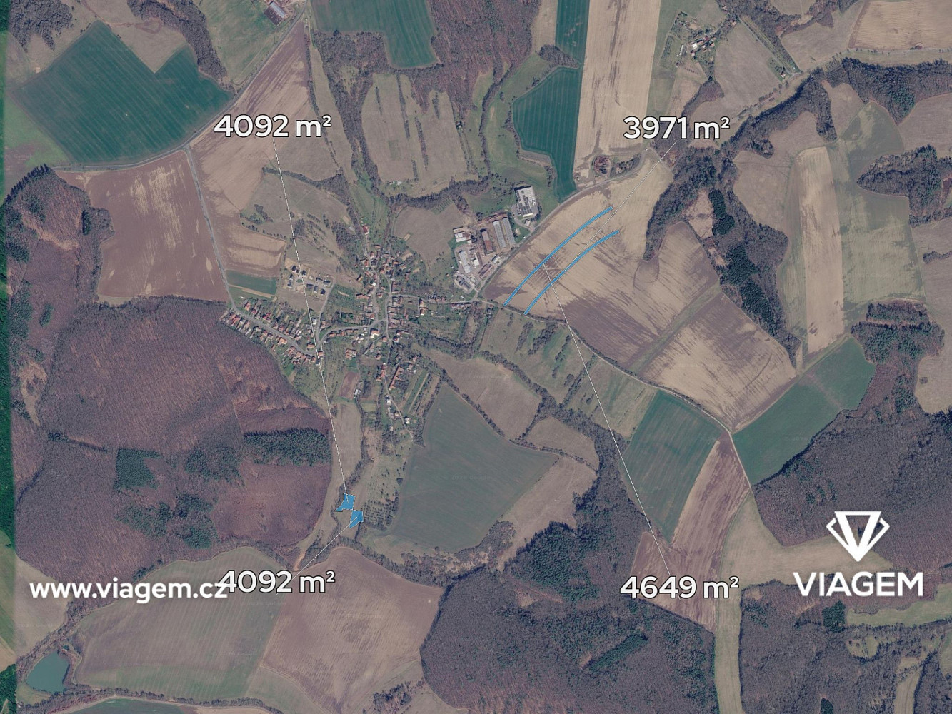 Prodej pole 6 411 m² – fotografie 2