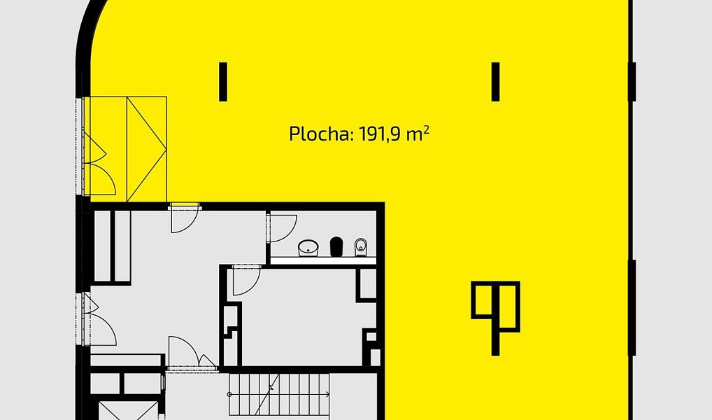 Prodej obchodních prostor 192 m², Praha – náhled fotky 3