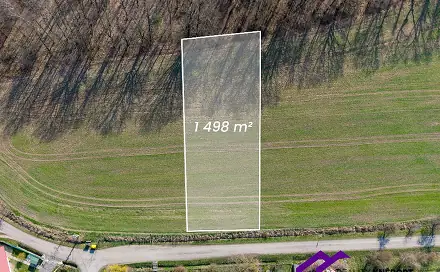 Prodej stavebního pozemku 1 498 m², Libuň, okres Jičín