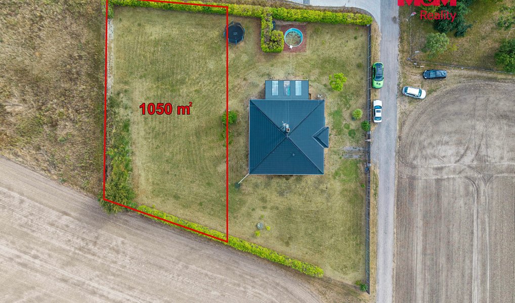 Prodej stavebního pozemku 1 050 m², Čilec – náhled fotky 2