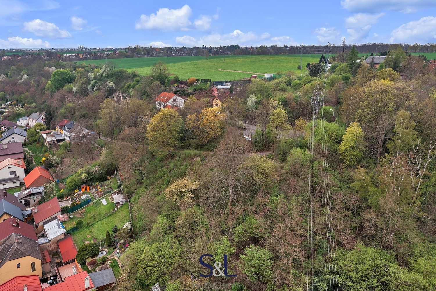Prodej stavebního pozemku 2 689 m² – pohled 6