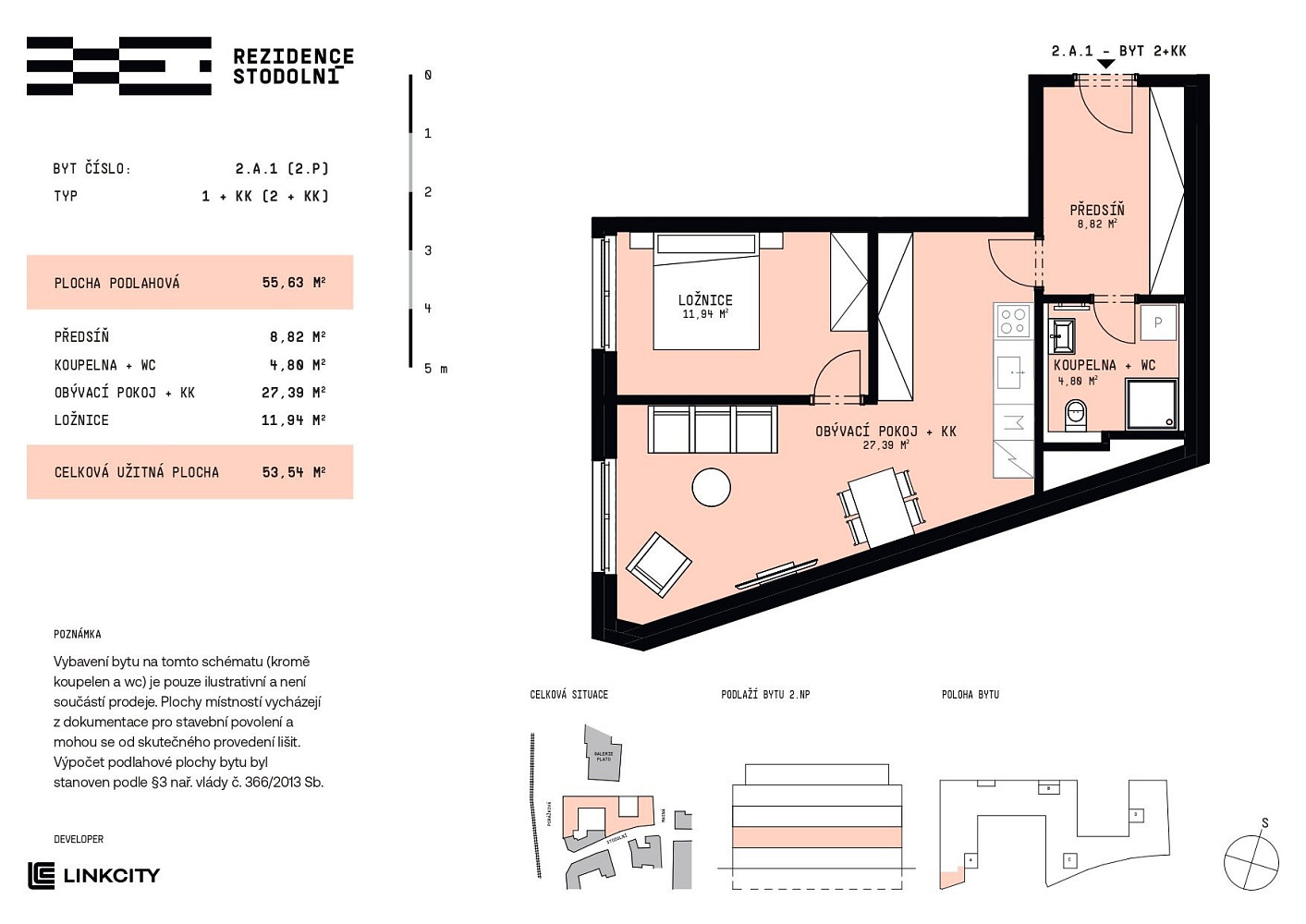 2+kk Apartment in Ostrava, Moravská Ostrava – pohled 3