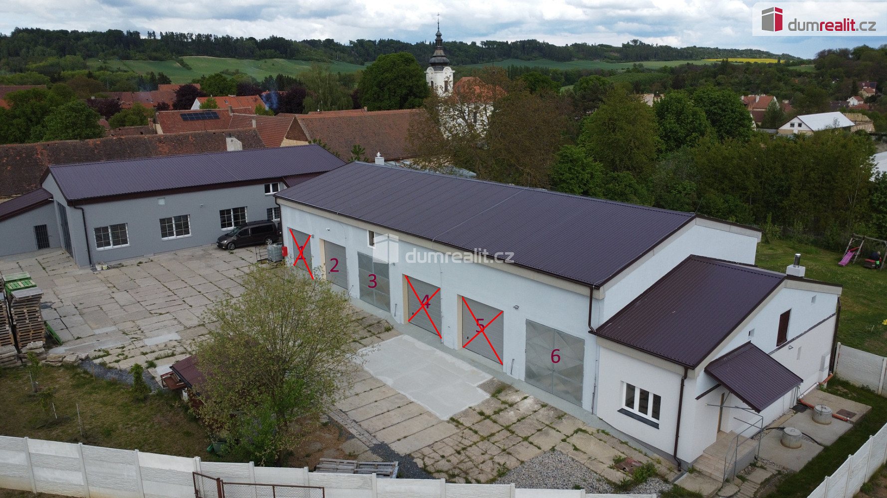 Pronájem garáže 50 m2 - hředle — photo 4