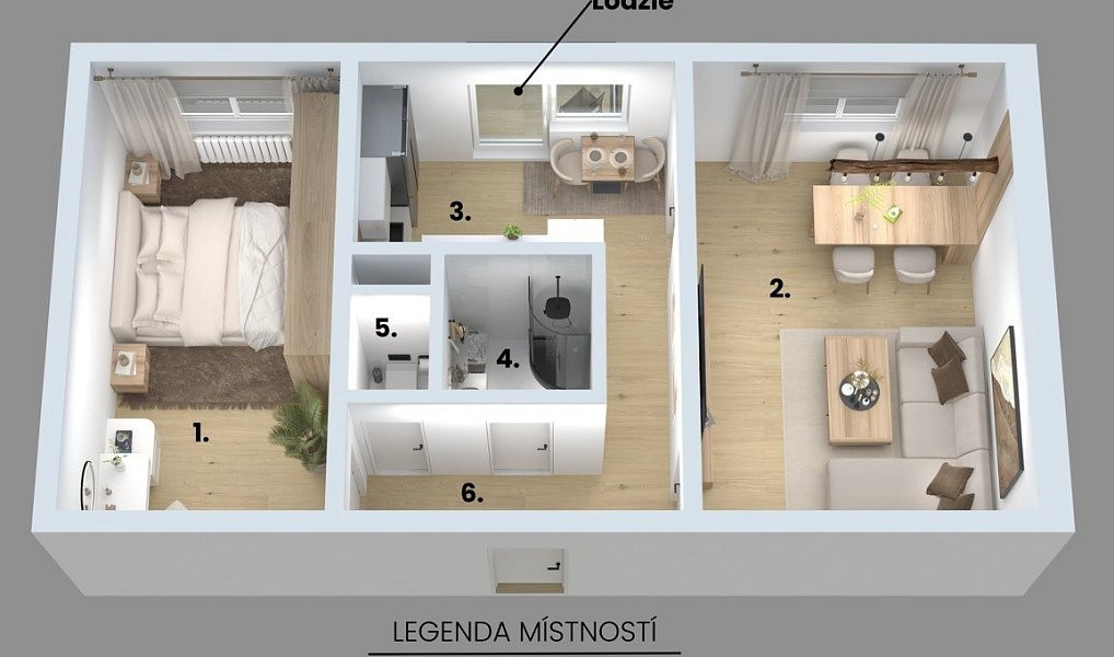 Pronájem bytu 2+1 50 m², Třinec – náhled fotky 23