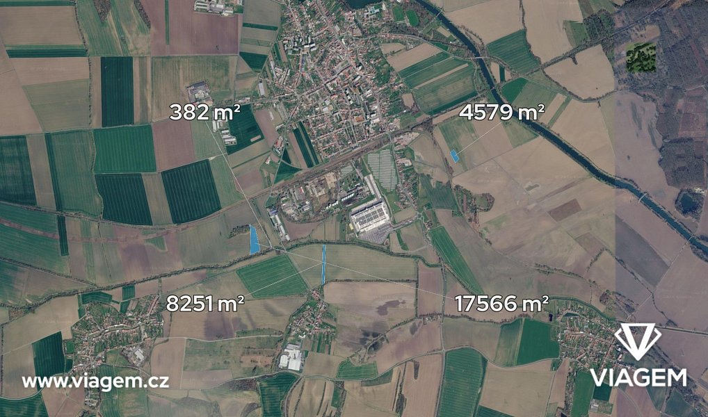 Prodej pole 2 149 m², Kojetín – náhled fotky 2