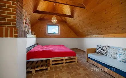 Prodej chaty/chalupy 50 m² s pozemkem 326 m², Ke Kocandě, Dolany nad Vltavou, okres Mělník