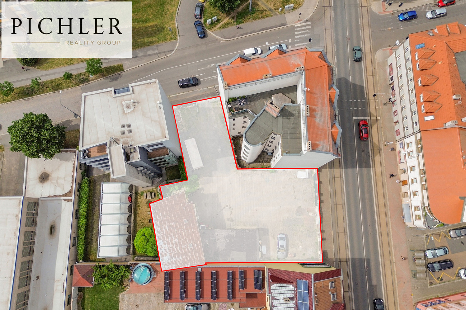 Pronájem komerčního pozemku 841 m²