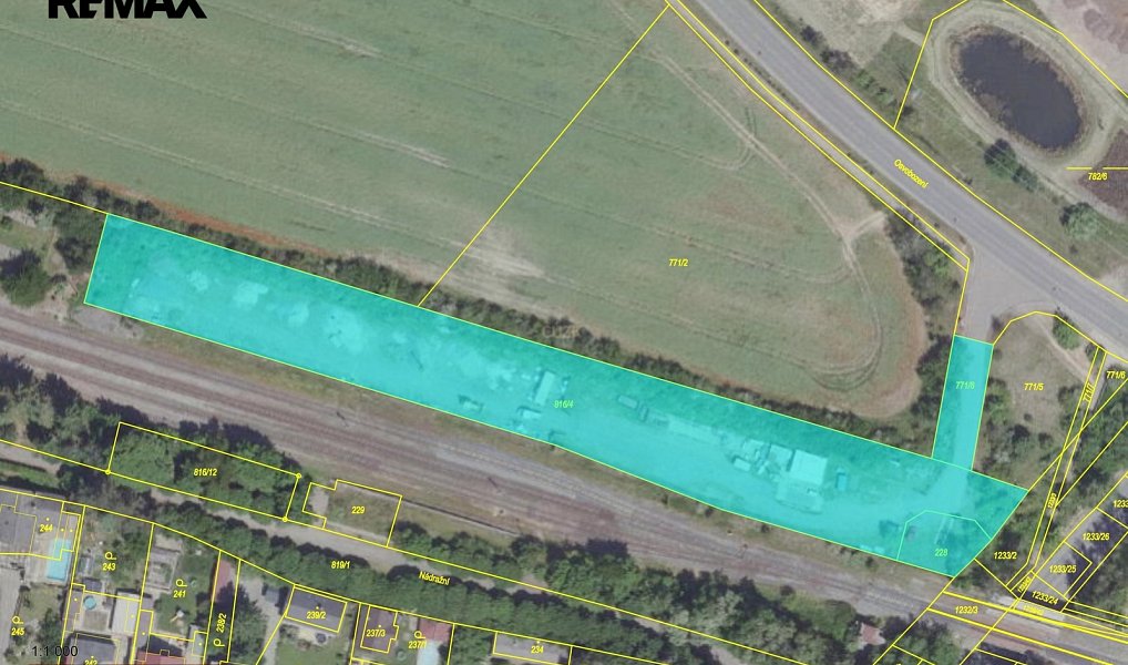 Prodej komerčního pozemku 6 120 m², Stochov – náhled fotky 2