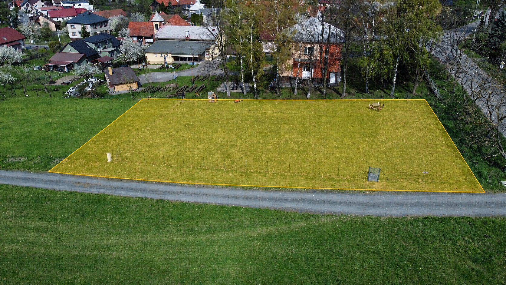 Prodej stavebního pozemku 1 156 m² – pohled 4