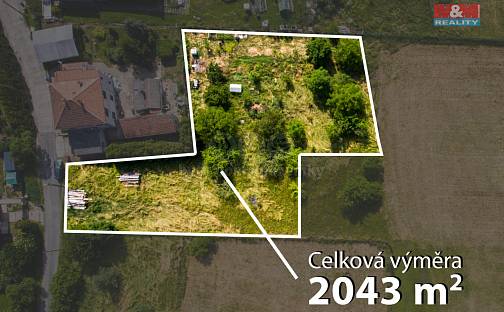 Prodej stavebního pozemku 2 043 m², Holice, okres Pardubice