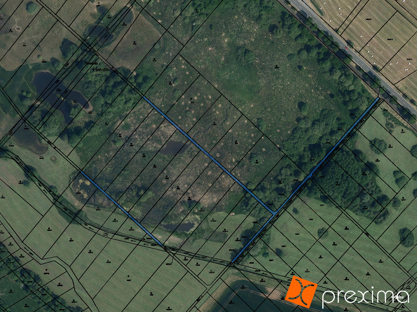 Prodej pozemku 43 m² – pohled 3