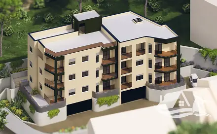 Prodej bytu 3+kk 58 m², Podstrana, Chorvatsko