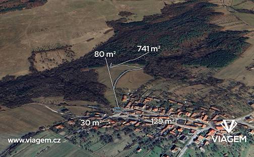 Prodej zahrady 735 m², Luhačovice, okres Zlín