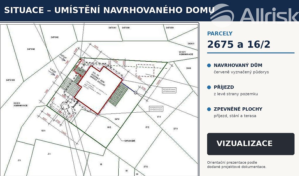 Prodej stavebního pozemku 675 m², Dobročkovice – náhled fotky 4