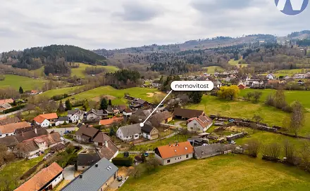 Prodej domu 97 m² s pozemkem 694 m², Bošice - Budilov, okres Prachatice
