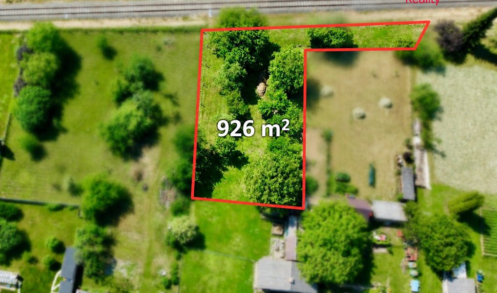 Prodej zahrady 926 m², Linhartice – náhled fotky 3