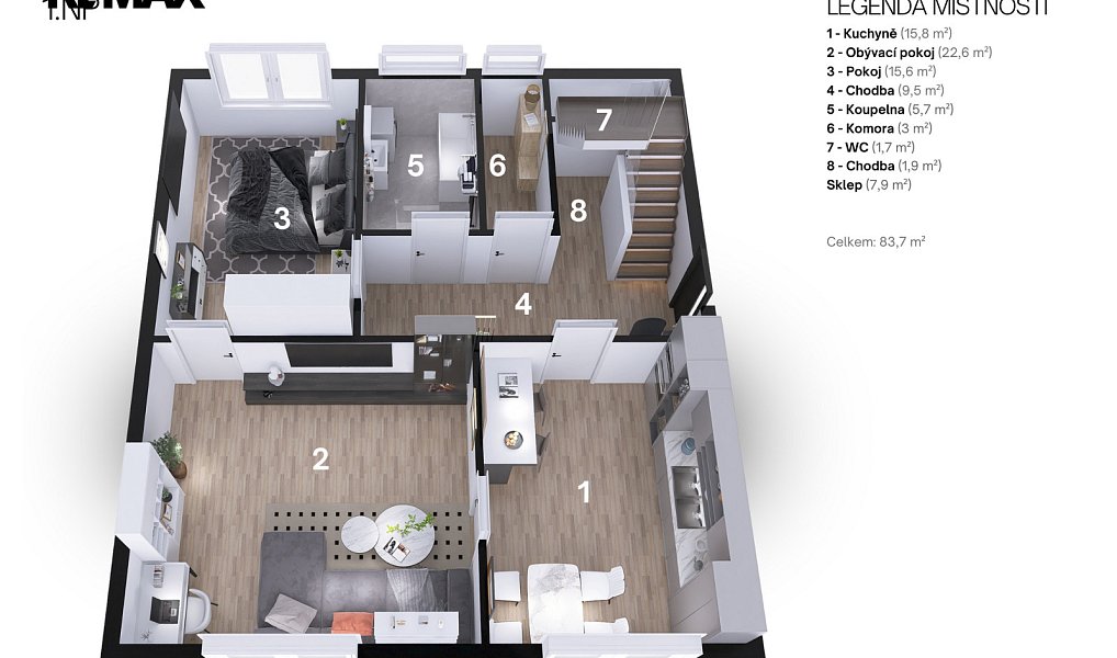 Prodej domu 176 m² s pozemkem 1 042 m², Nymburk – náhled fotky 16