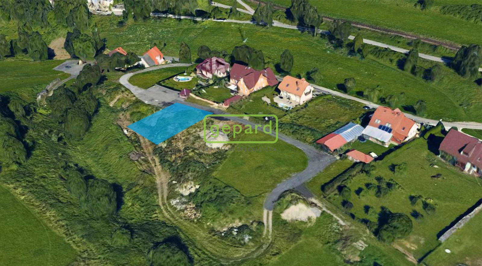 Prodej stavebního pozemku 761 m² – fotografie 3