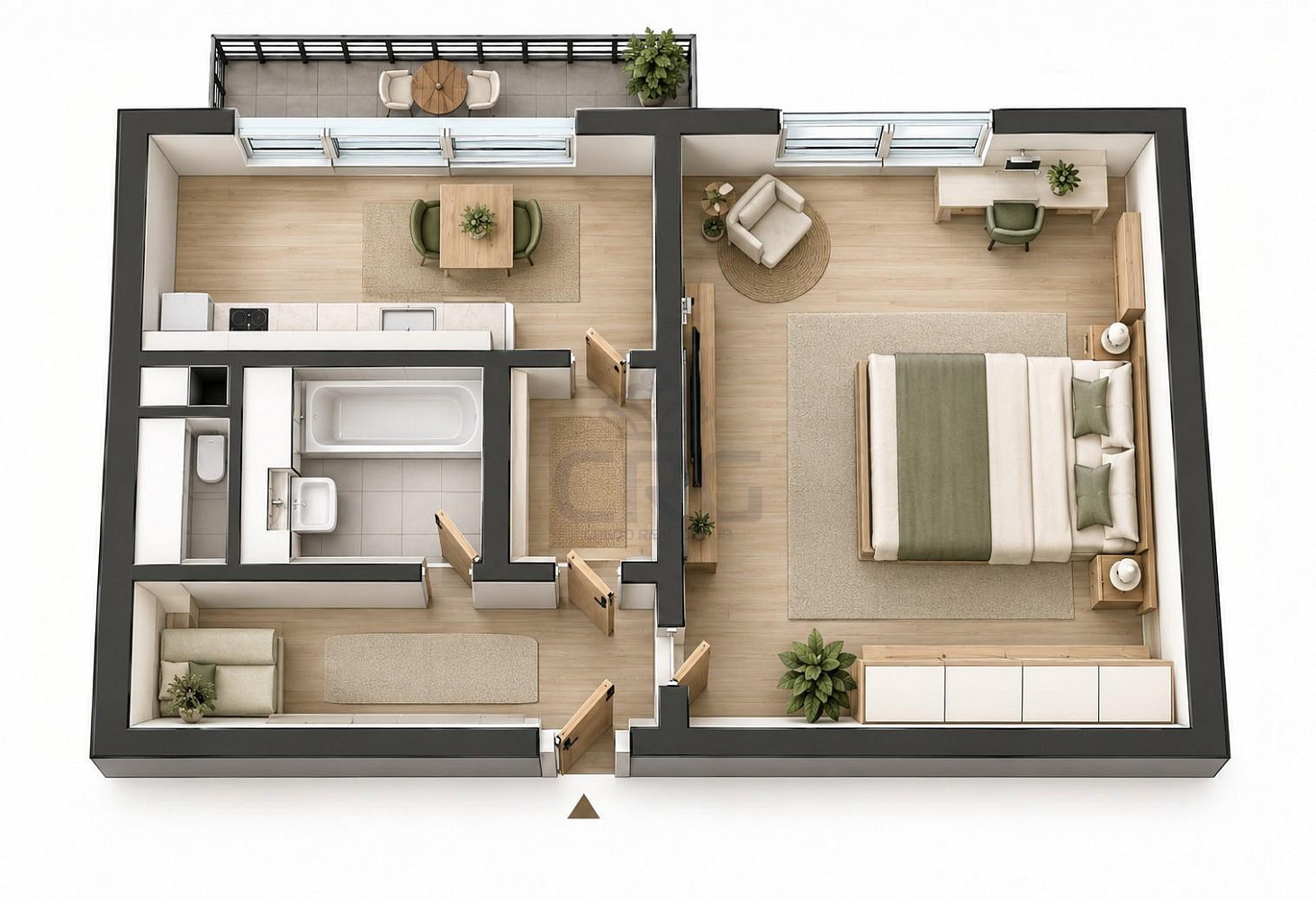 Prodej bytu 1+1 38 m² – fotografie 2