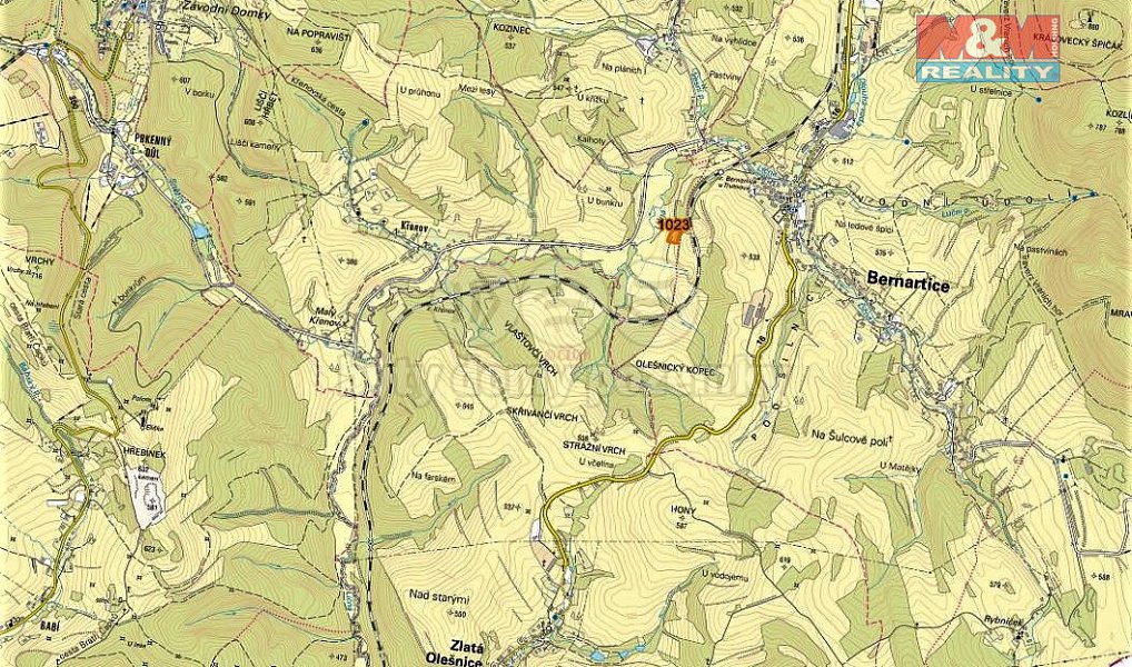 Prodej pole 4 370 m², Bernartice – náhled fotky 4