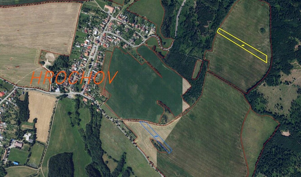Prodej pole 11 943 m², Lipová – náhled fotky 3