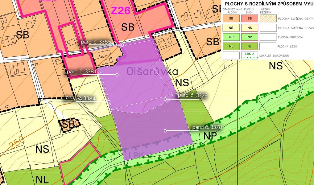 Prodej stavebního pozemku 12 199 m², Doubrava – náhled fotky 4