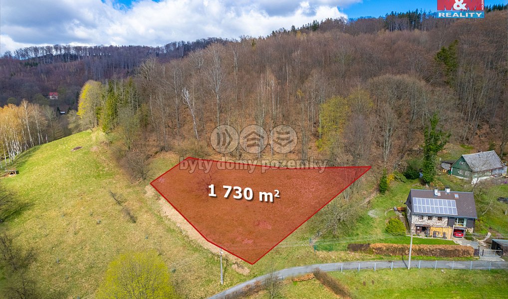 Prodej louky 1 730 m², Liberec – náhled fotky 3