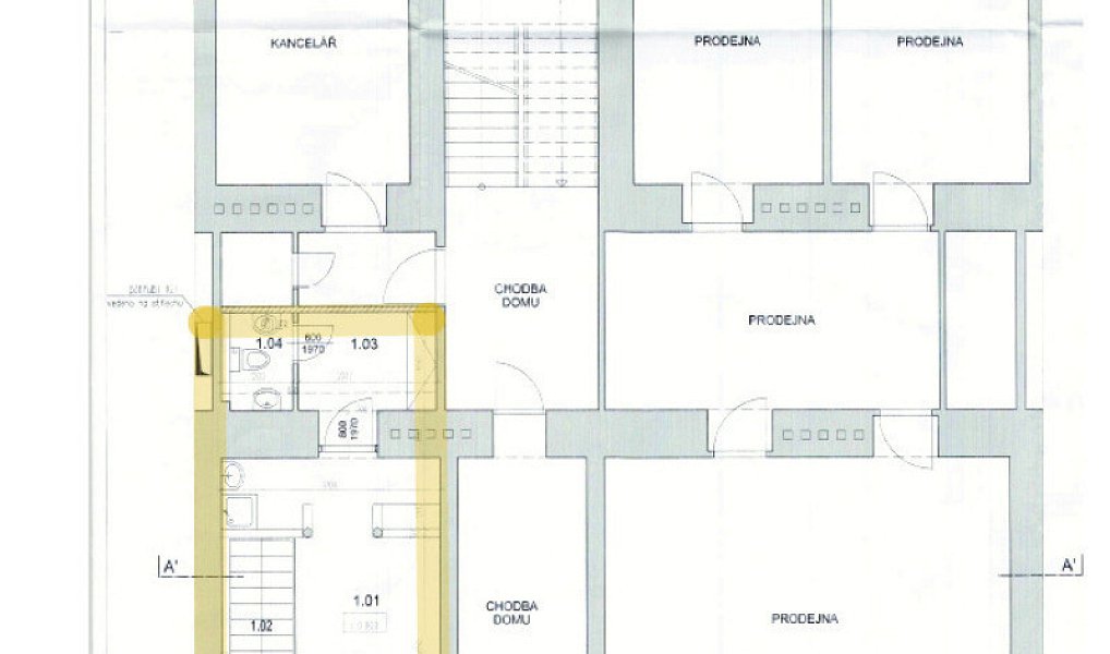 Pronájem obchodních prostor 120 m², Praha – náhled fotky 2